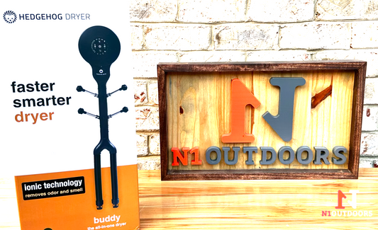 N1 Outdoors product review Hedgehog Dryer Buddy